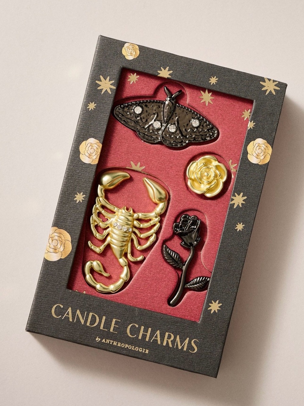 Anthropologie Halloween Candle Pin Charms, Scorpion
